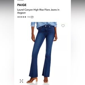 Paige laurel Canyon jeans